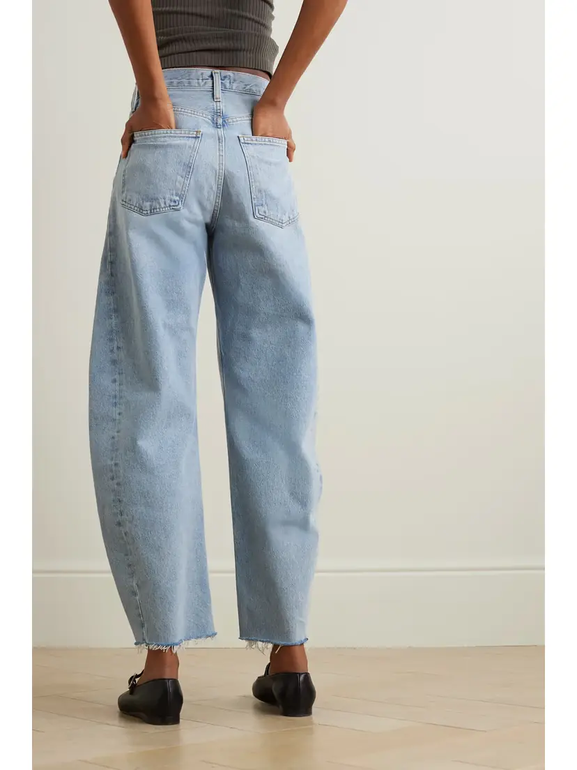 AGOLDE Luna Pieced Organic High-rise Barrel-leg Jeans | Thumbnail 4 AGOLDE Luna Pieced Organic High-rise Barrel-leg Jeans | Thumbnail 4