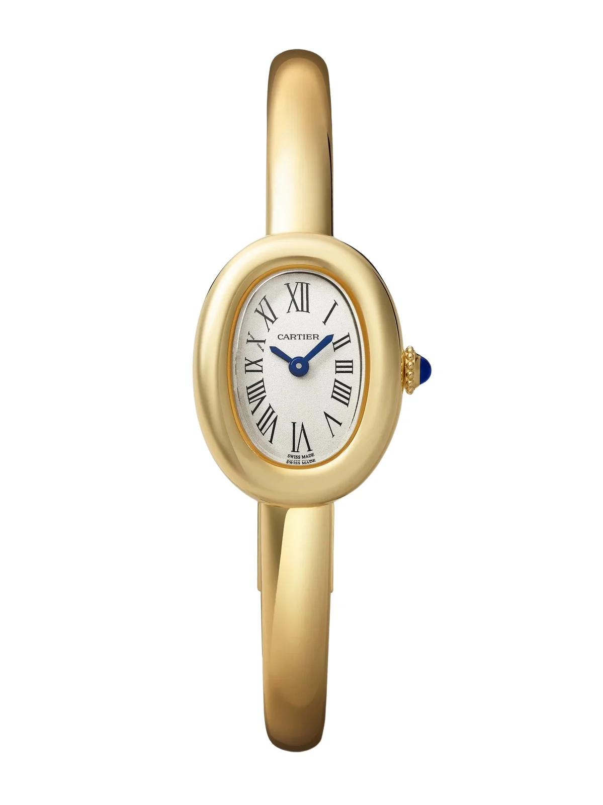 Cartier Baignoire Mini 18-karat Gold Watch (size 16)