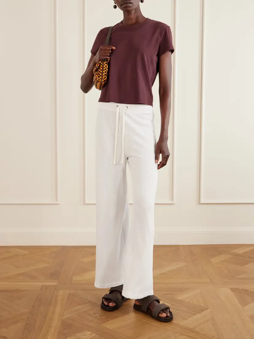 James Perse Cropped Cotton-jersey T-shirt | Thumbnail 2 James Perse Cropped Cotton-jersey T-shirt | Thumbnail 2