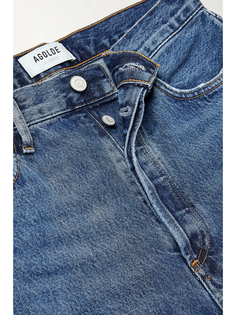AGOLDE 90's Pinch Waist Organic High-rise Straight-leg Jeans | Thumbnail 5