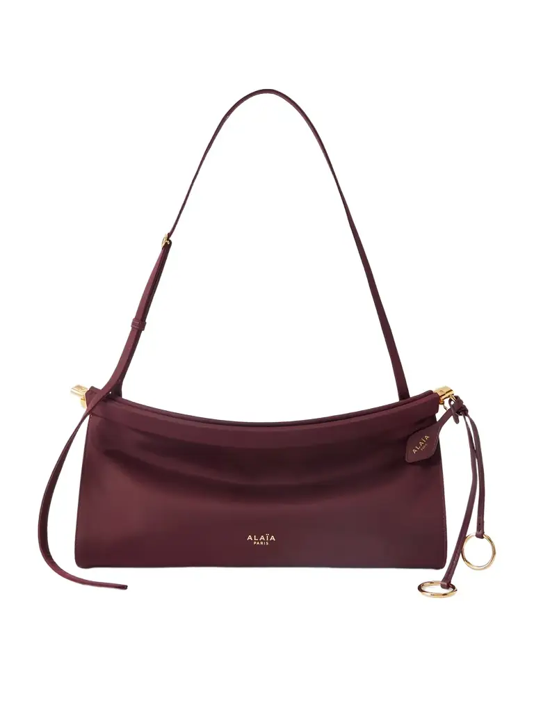 Le Click E/w Medium Satin-twill Shoulder Bag Le Click E/w Medium Satin-twill Shoulder Bag