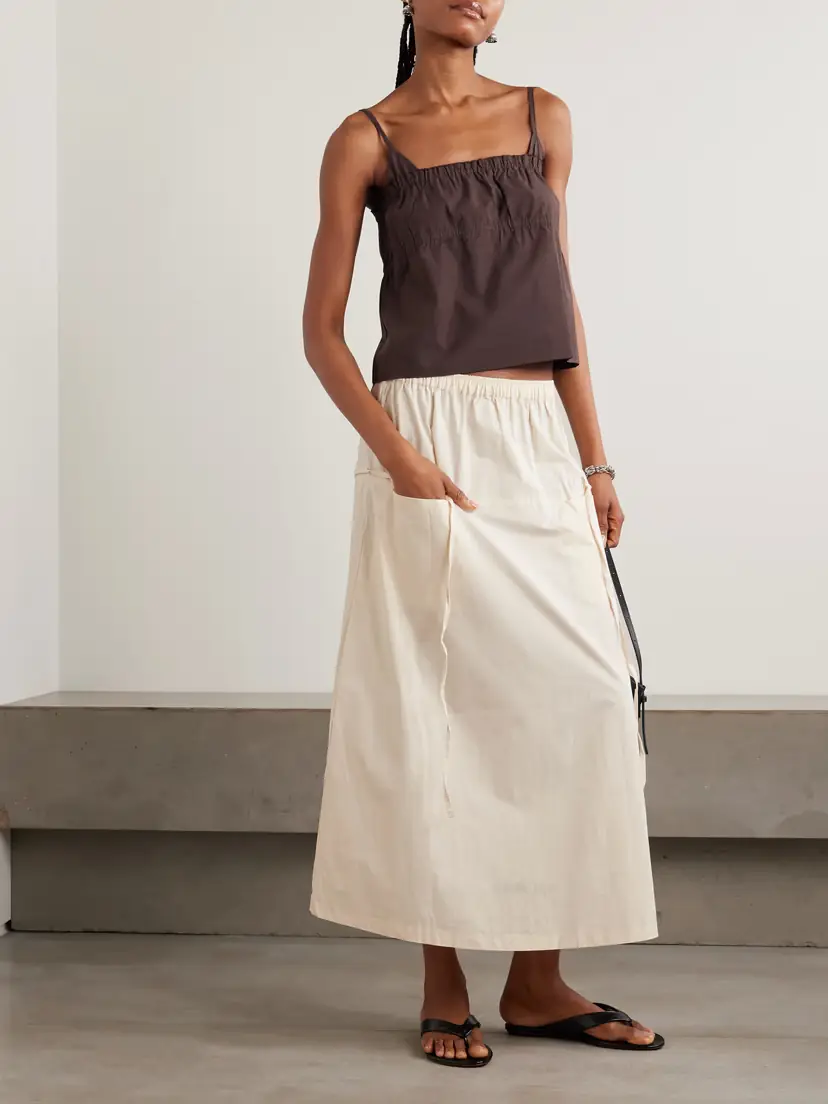 Deiji Studios Loop Organic Cotton Midi Skirt | Thumbnail 2 Deiji Studios Loop Organic Cotton Midi Skirt | Thumbnail 2