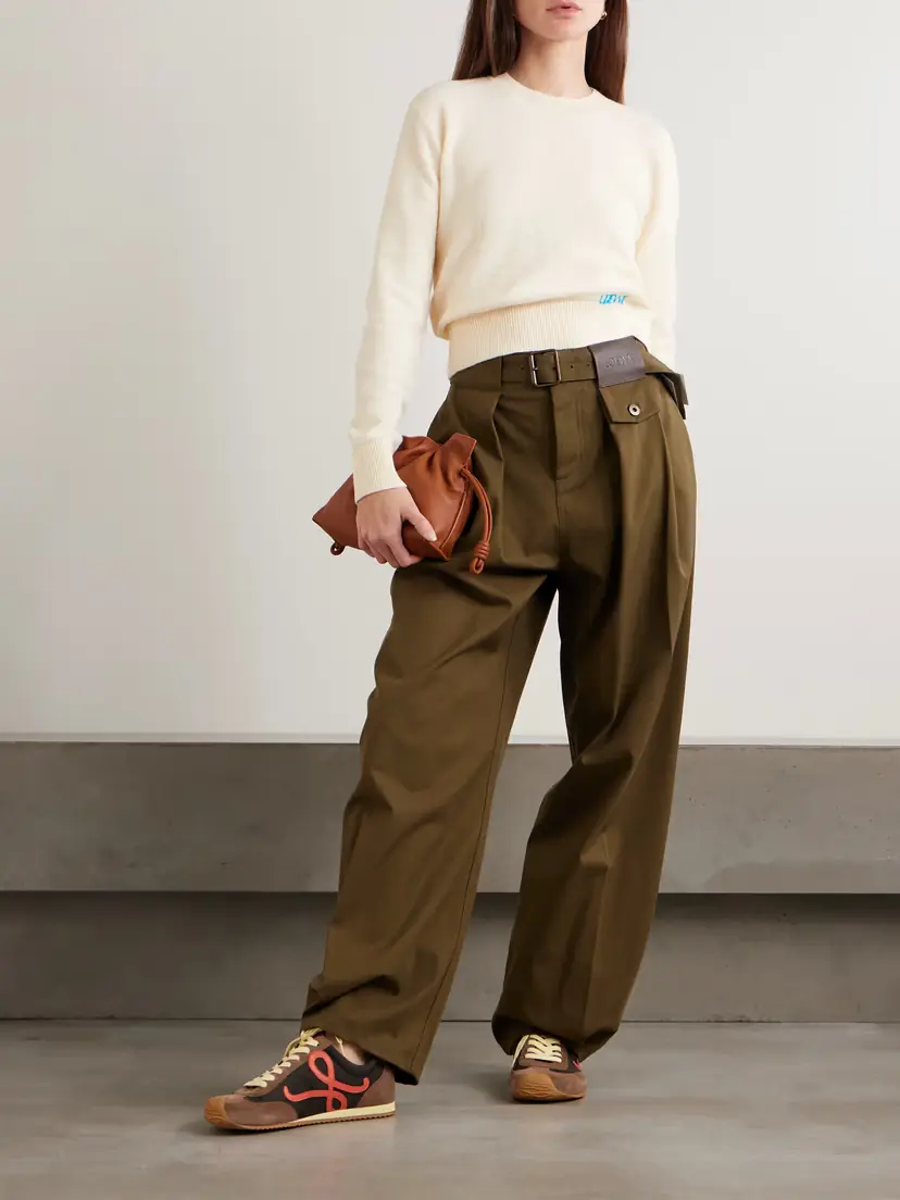 Loewe Embroidered Wool Sweater | Thumbnail 2 Loewe Embroidered Wool Sweater | Thumbnail 2