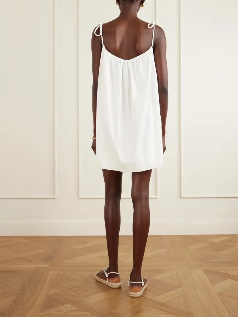 Stella McCartney Embellished Cotton Mini Dress | Thumbnail 3