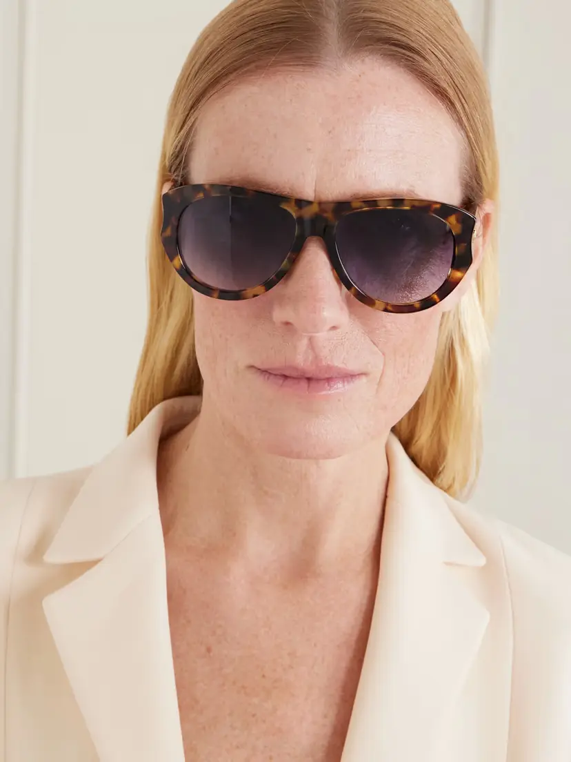 DIOR Eyewear Diorglow A1u Aviator-style Acetate Sunglasses | Thumbnail 2 DIOR Eyewear Diorglow A1u Aviator-style Acetate Sunglasses | Thumbnail 2
