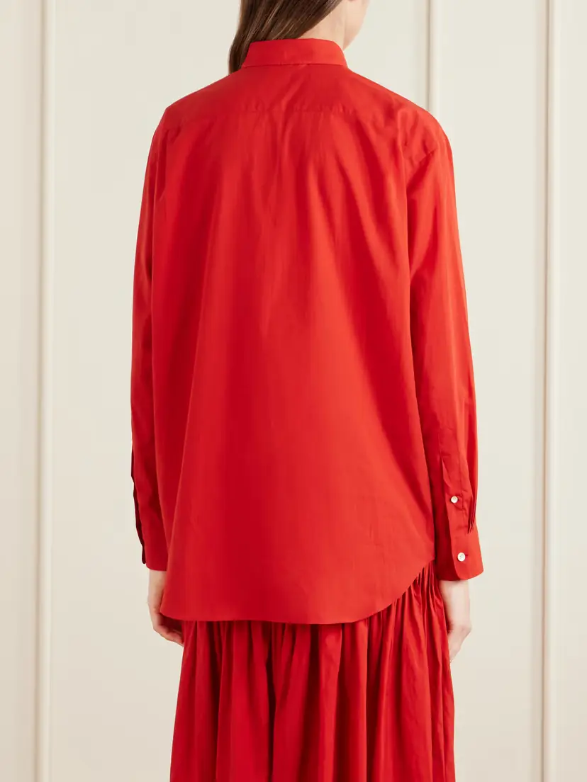 Auralee Cotton-poplin Shirt | Thumbnail 4 Auralee Cotton-poplin Shirt | Thumbnail 4