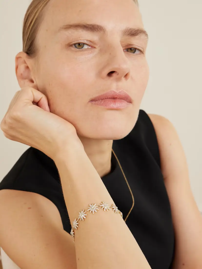 David Yurman Starburst 18-karat Gold Diamond Bracelet | Thumbnail 2 David Yurman Starburst 18-karat Gold Diamond Bracelet | Thumbnail 2