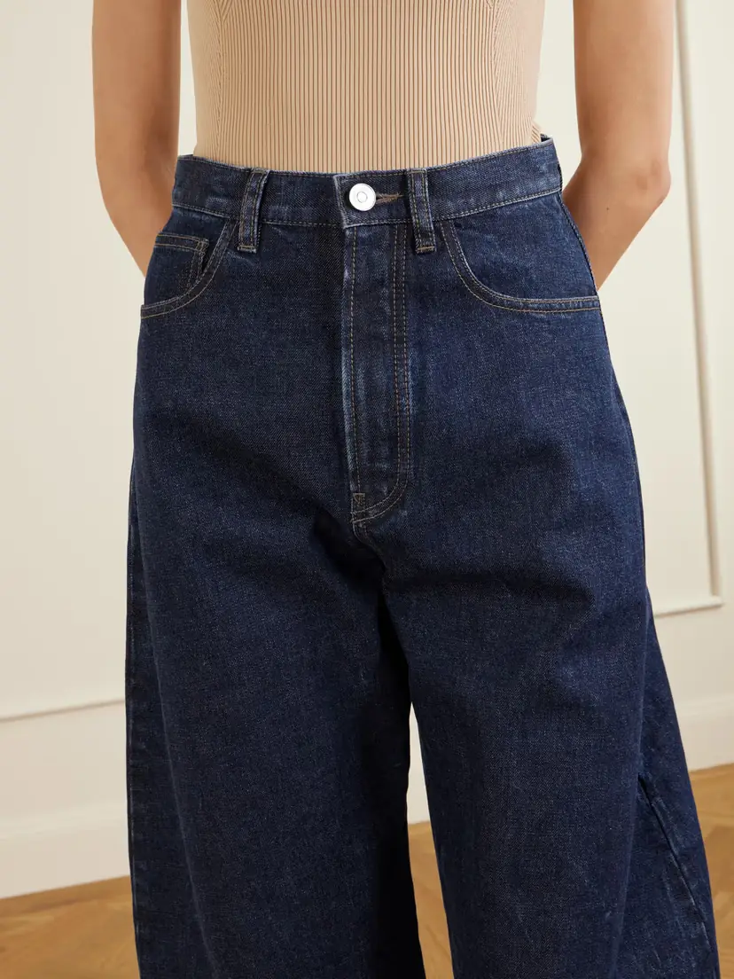 Alaïa High-rise Barrel-leg Jeans | Thumbnail 4 Alaïa High-rise Barrel-leg Jeans | Thumbnail 4