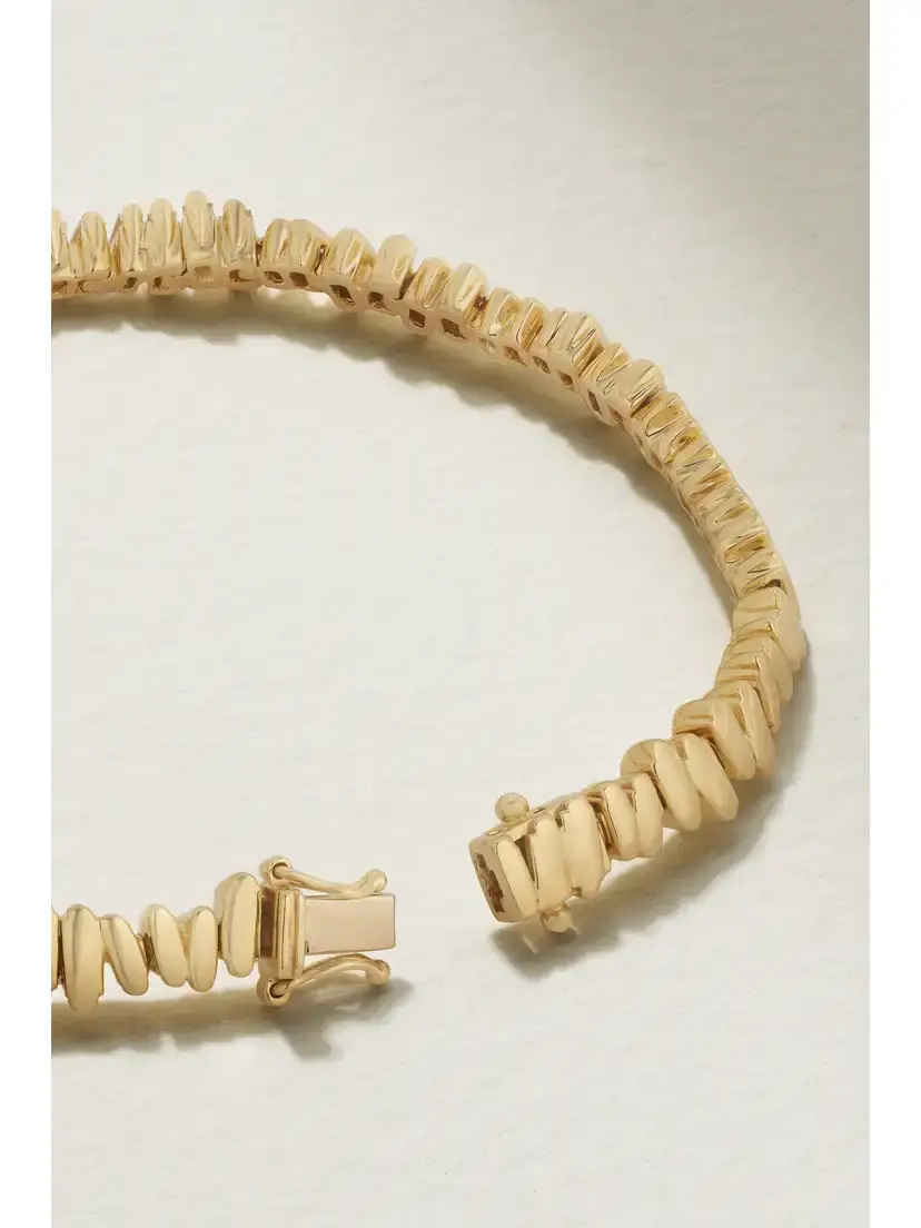 Suzanne Kalan 18-karat Gold Diamond Bracelet | Thumbnail 3 Suzanne Kalan 18-karat Gold Diamond Bracelet | Thumbnail 3