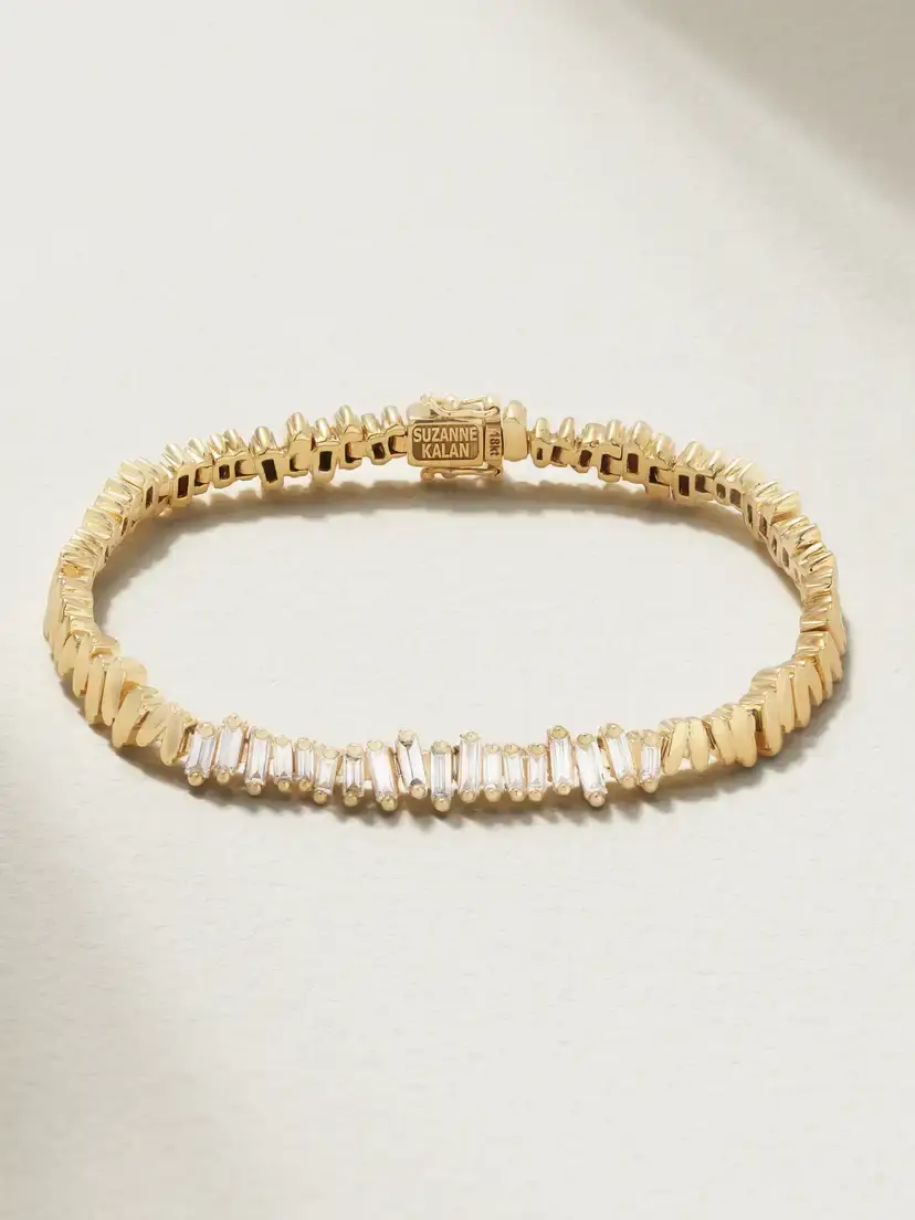 18-karat Gold Diamond Bracelet 18-karat Gold Diamond Bracelet