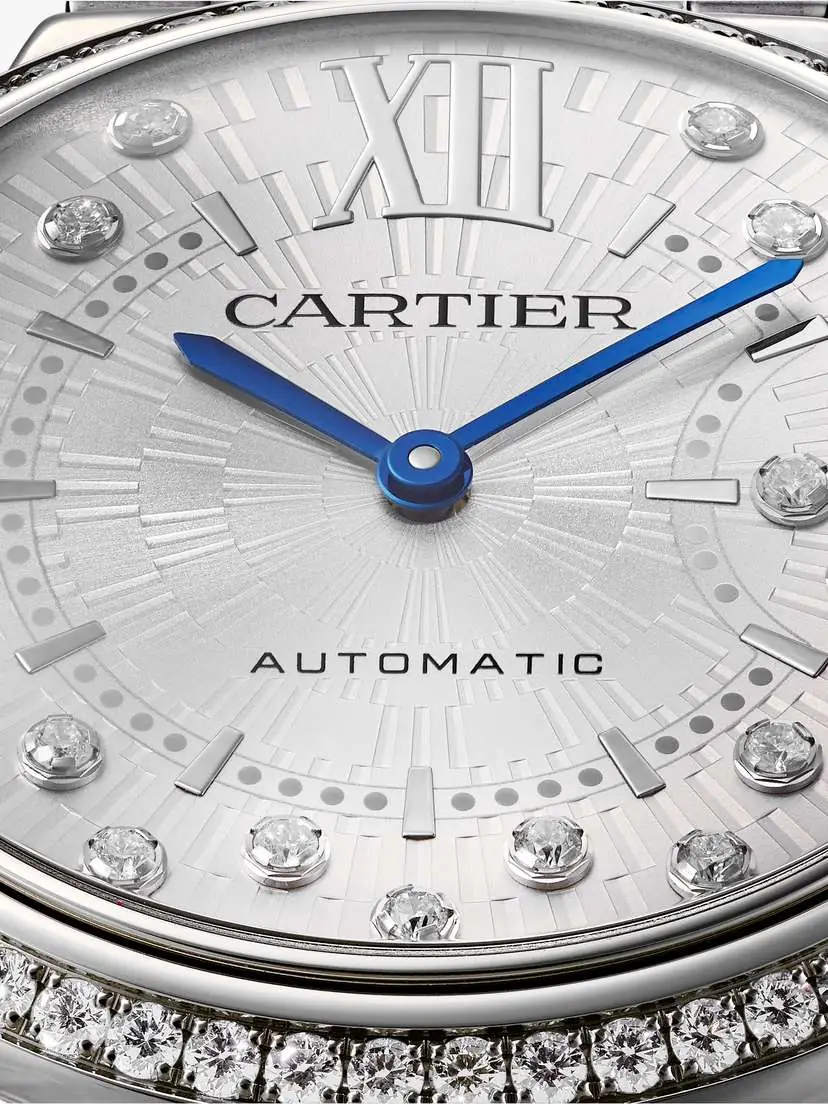 Cartier Ballon Bleu De Automatic Stainless Steel Diamond Watch | Thumbnail 5 Cartier Ballon Bleu De Automatic Stainless Steel Diamond Watch | Thumbnail 5