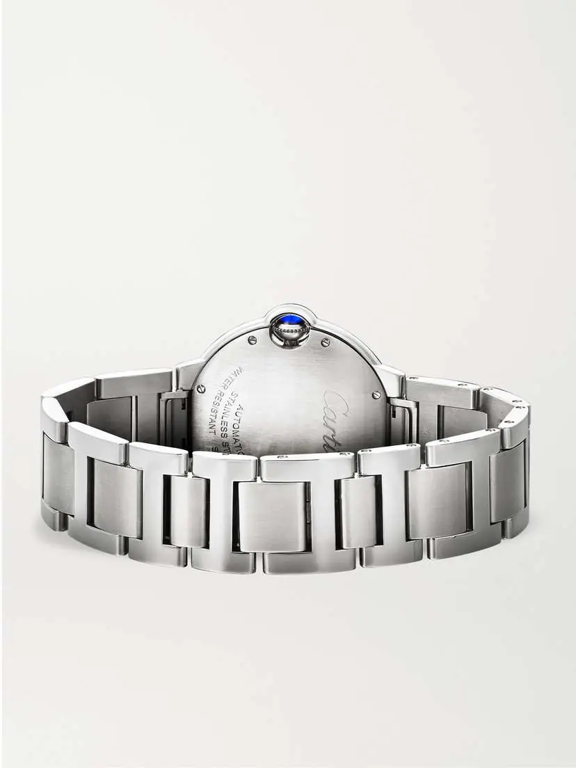 Cartier Ballon Bleu De Automatic Stainless Steel Diamond Watch | Thumbnail 6 Cartier Ballon Bleu De Automatic Stainless Steel Diamond Watch | Thumbnail 6