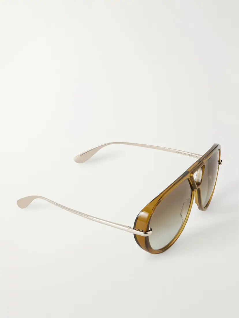 Bottega Veneta Eyewear Aviator-style Acetate Sunglasses | Thumbnail 3 Bottega Veneta Eyewear Aviator-style Acetate Sunglasses | Thumbnail 3
