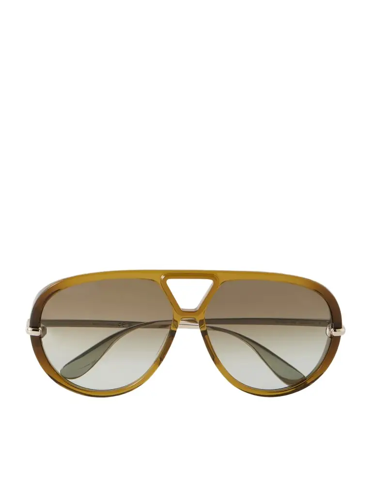 Aviator-style Acetate Sunglasses Aviator-style Acetate Sunglasses