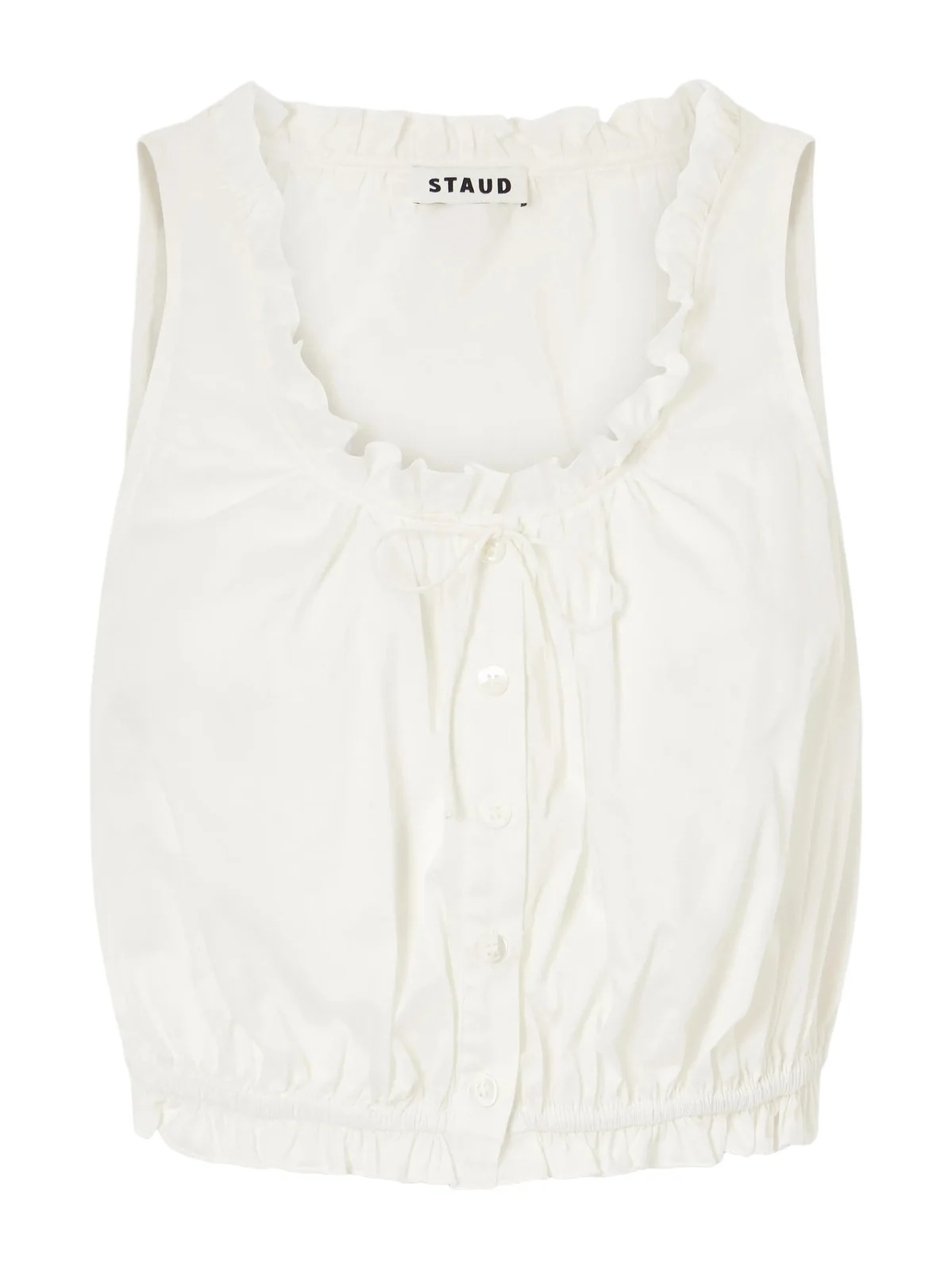 Sicilia Cropped Cotton Tank Sicilia Cropped Cotton Tank