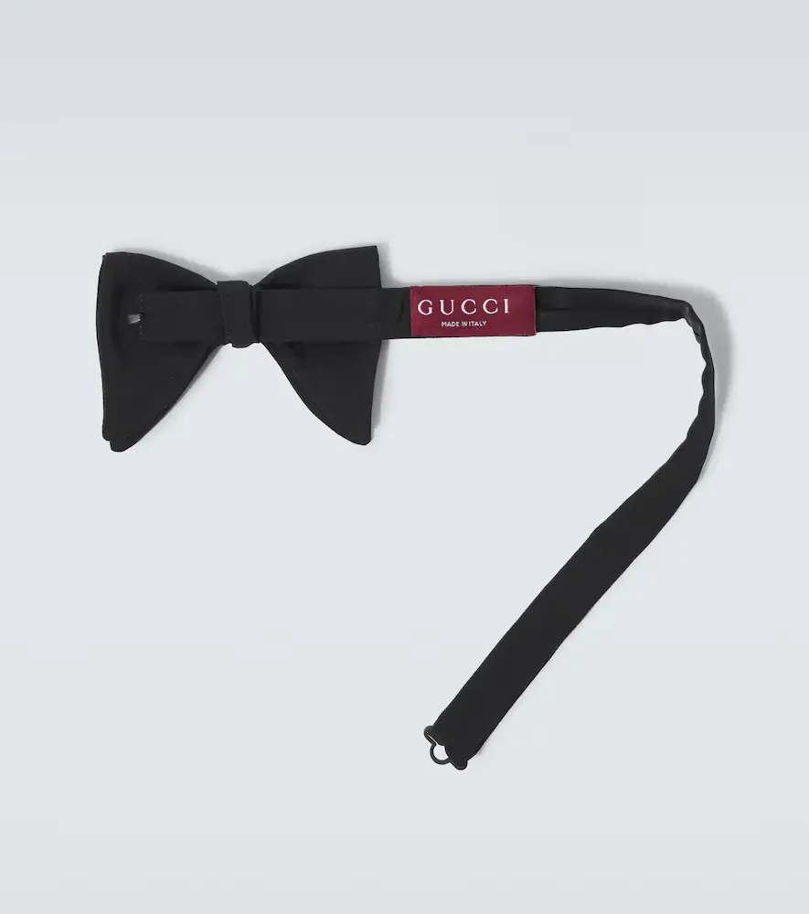 Gucci Silk crêpe bow tie | Thumbnail 3 Gucci Silk crêpe bow tie | Thumbnail 3