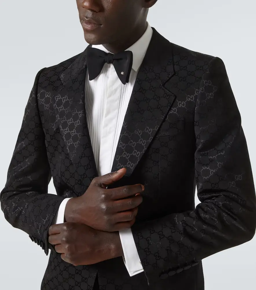 Gucci Silk crêpe bow tie | Thumbnail 4 Gucci Silk crêpe bow tie | Thumbnail 4
