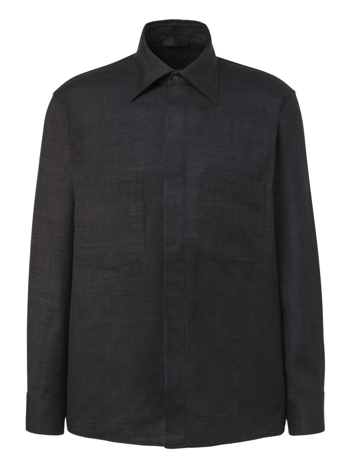 Saman Amel Regis silk shirt jacket