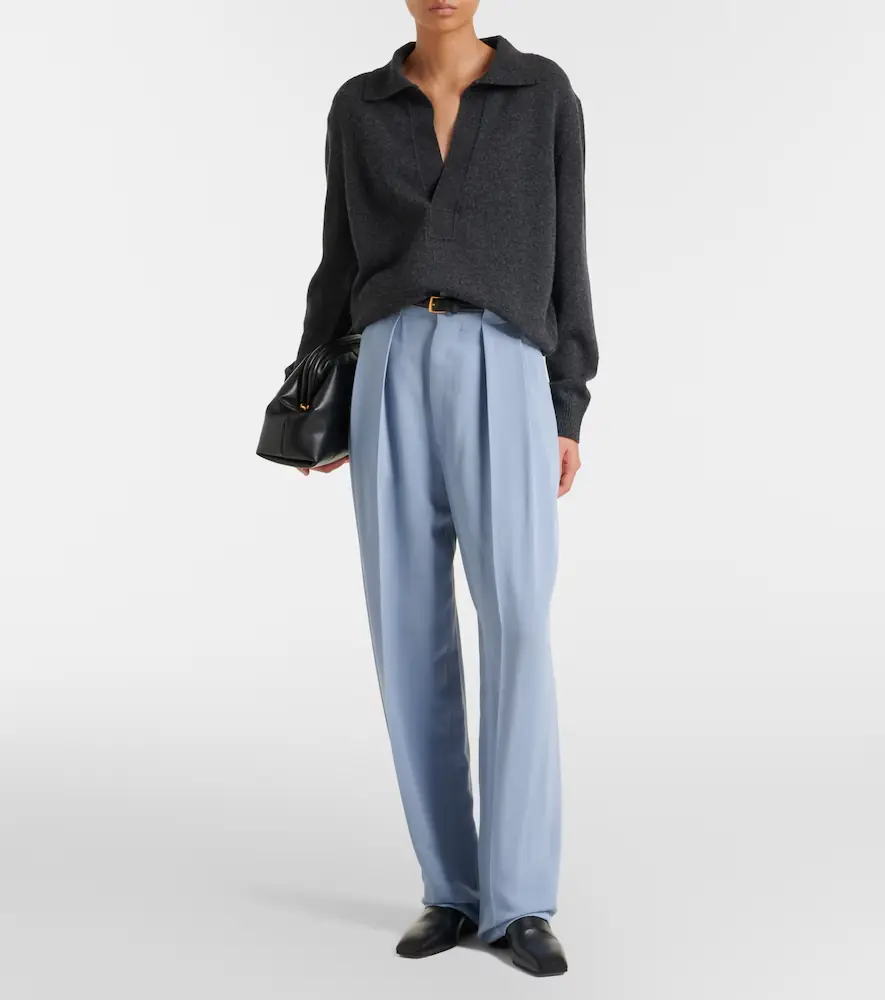 Victoria Beckham Pleated tapered pants | Thumbnail 6 Victoria Beckham Pleated tapered pants | Thumbnail 6