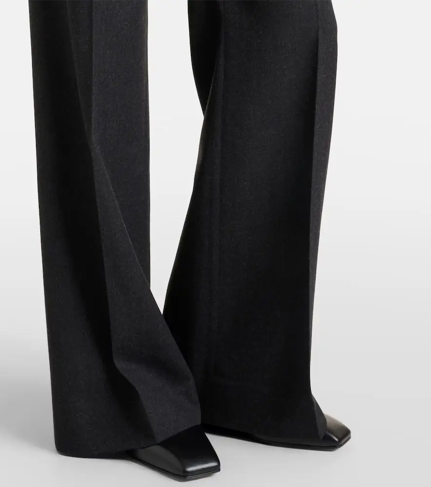 Victoria Beckham Alina virgin wool flared pants | Thumbnail 5 Victoria Beckham Alina virgin wool flared pants | Thumbnail 5