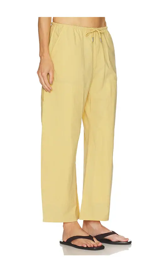 PISTOLA Theo Drawstring Poplin Pant | Thumbnail 2