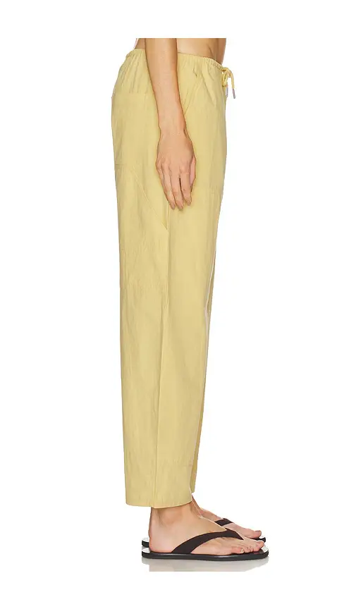 PISTOLA Theo Drawstring Poplin Pant | Thumbnail 3