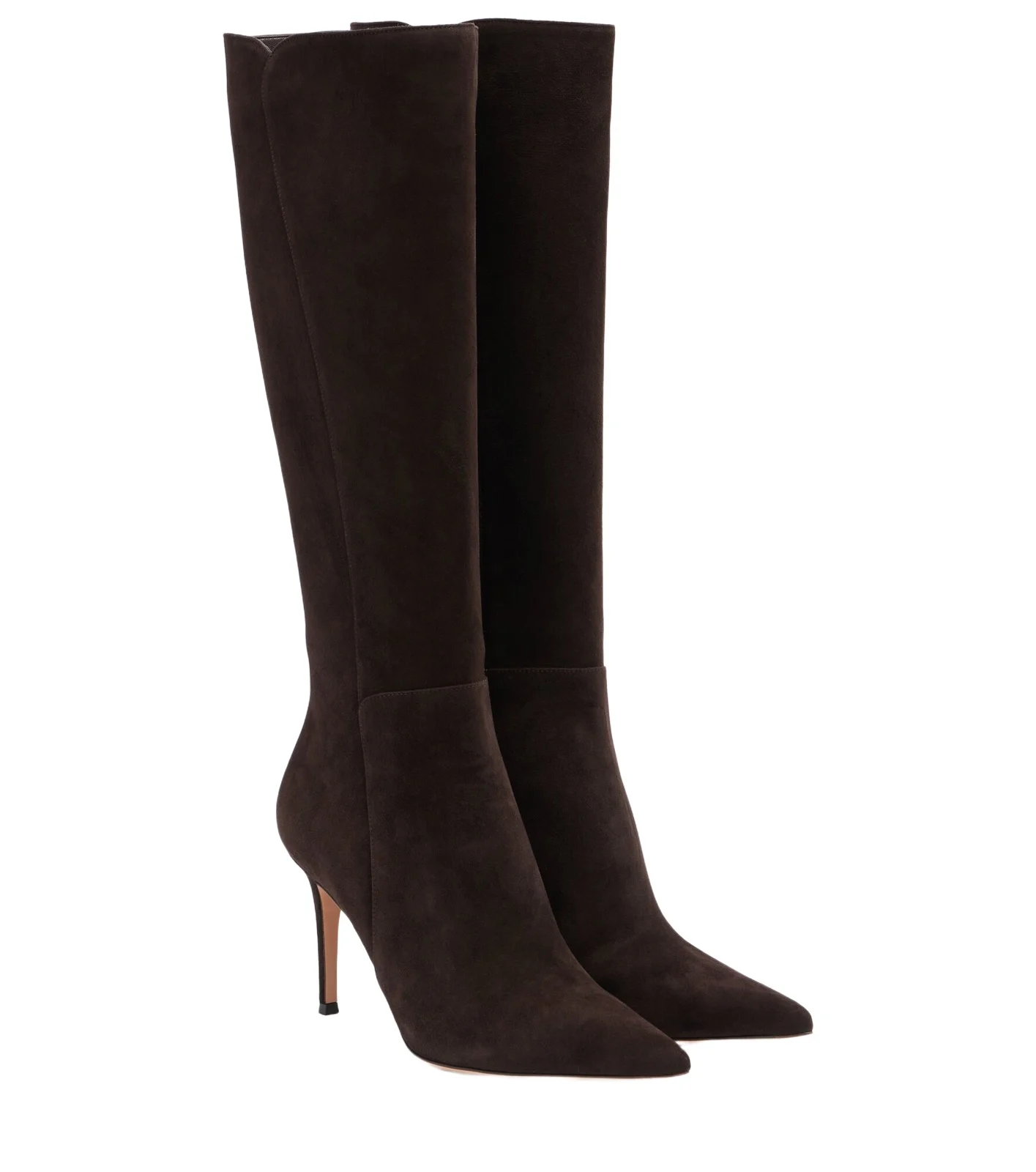 Suede knee-high boots Suede knee-high boots