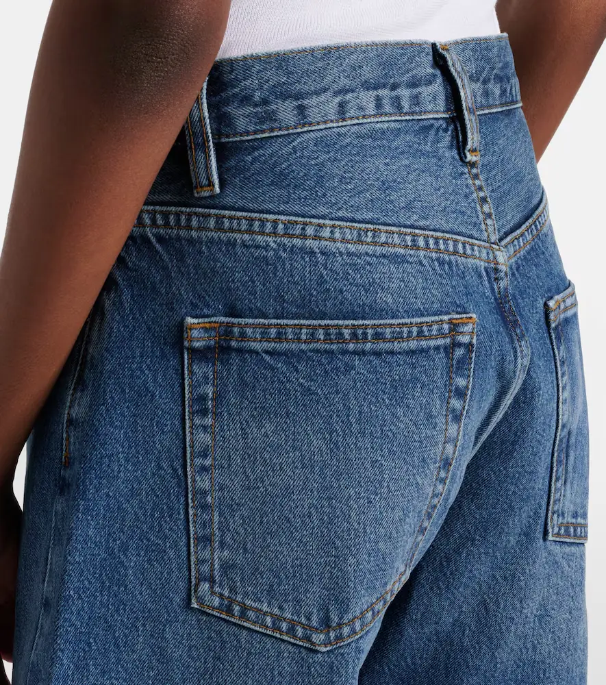 Frame Bubble Crop barrel-leg jeans | Thumbnail 2 Frame Bubble Crop barrel-leg jeans | Thumbnail 2