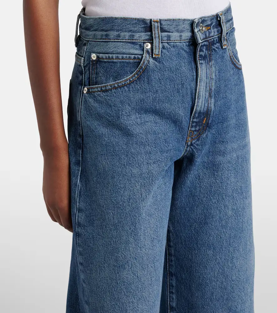 Frame Bubble Crop barrel-leg jeans | Thumbnail 4 Frame Bubble Crop barrel-leg jeans | Thumbnail 4