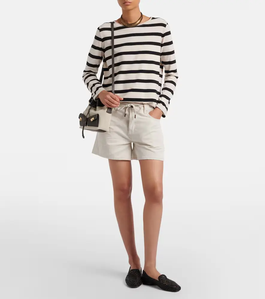 Frame Off Duty denim shorts | Thumbnail 4 Frame Off Duty denim shorts | Thumbnail 4