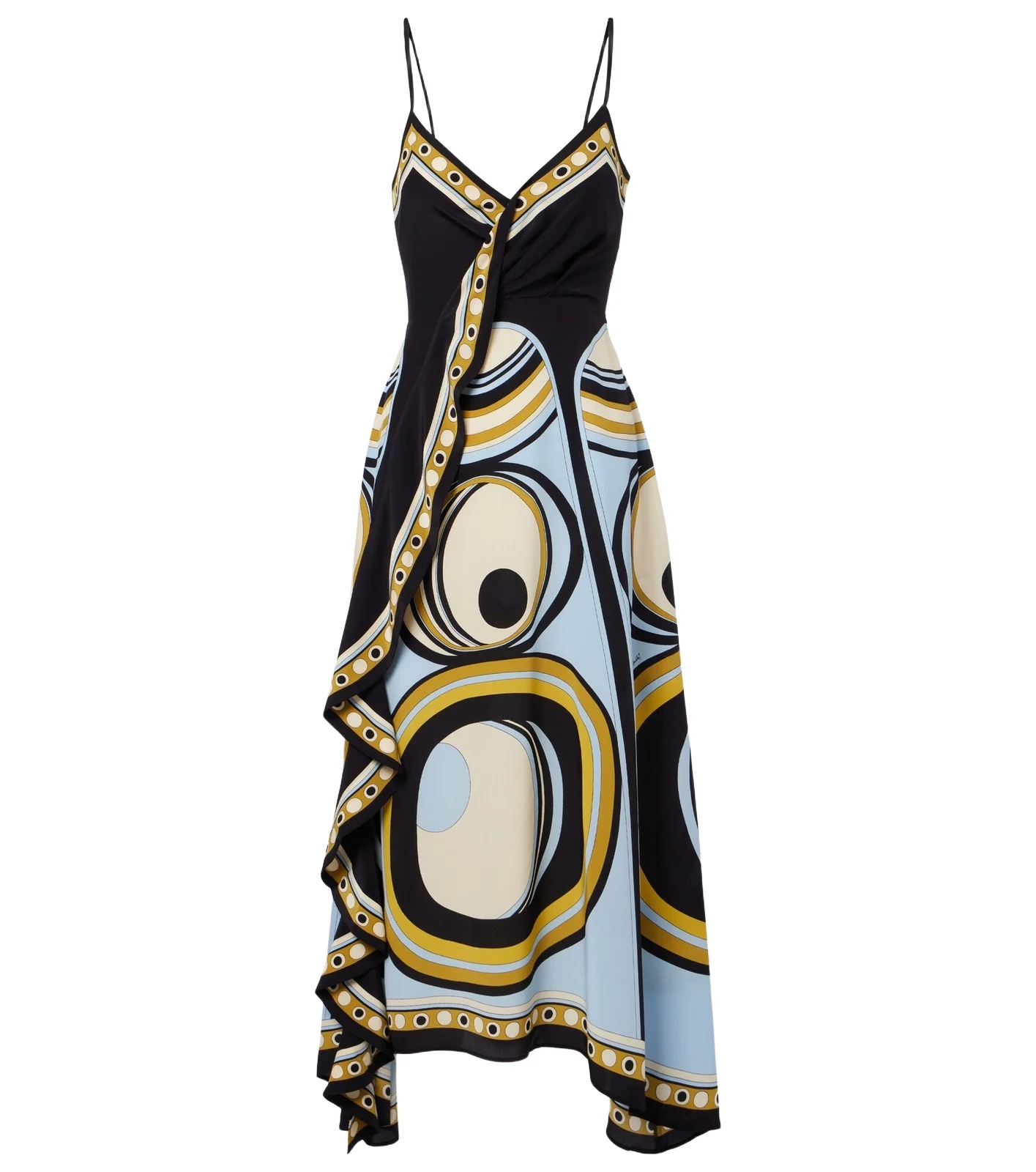Turn Around silk crêpe de chine midi dress Turn Around silk crêpe de chine midi dress