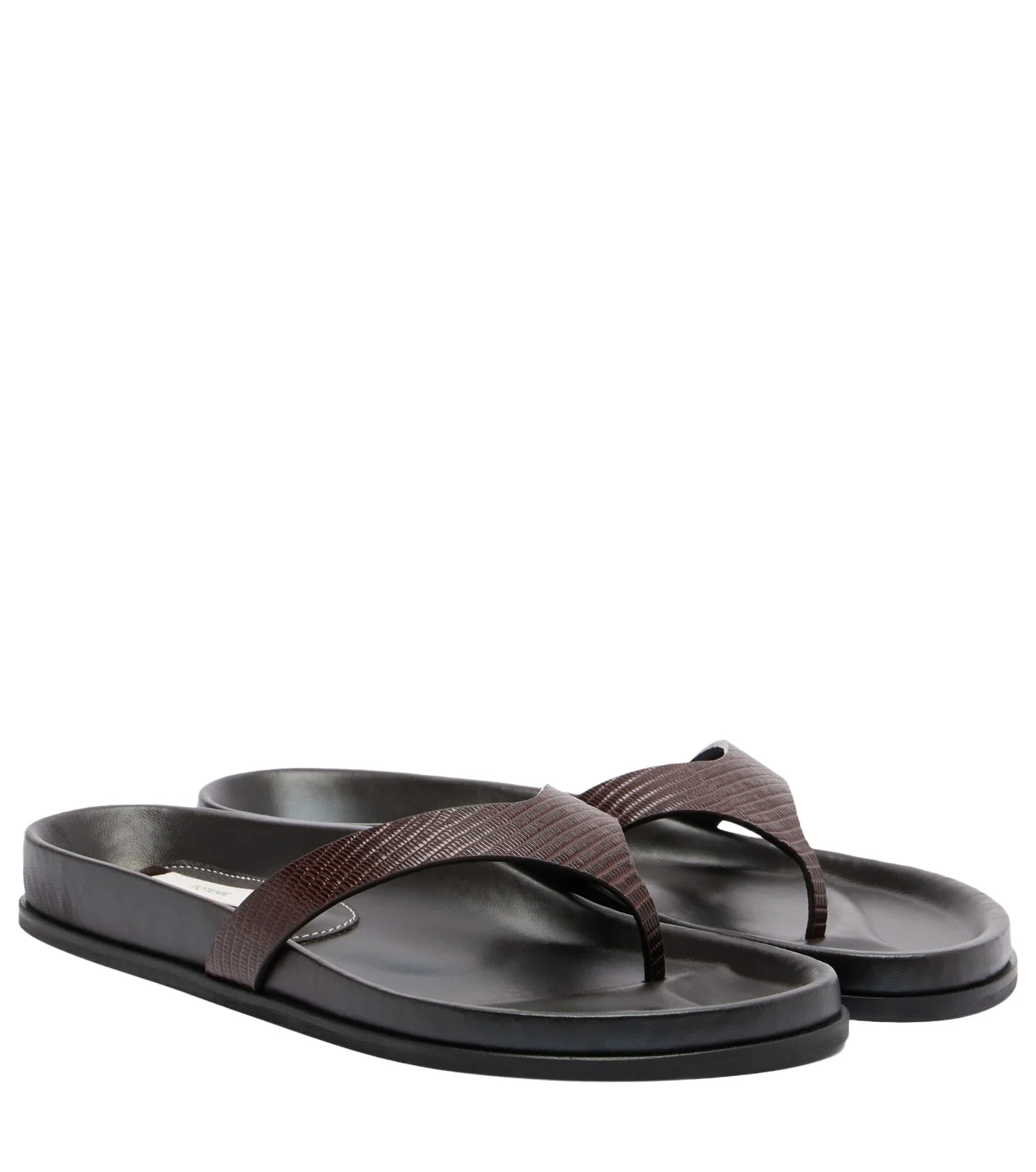 TOTEME Leather thong sandals