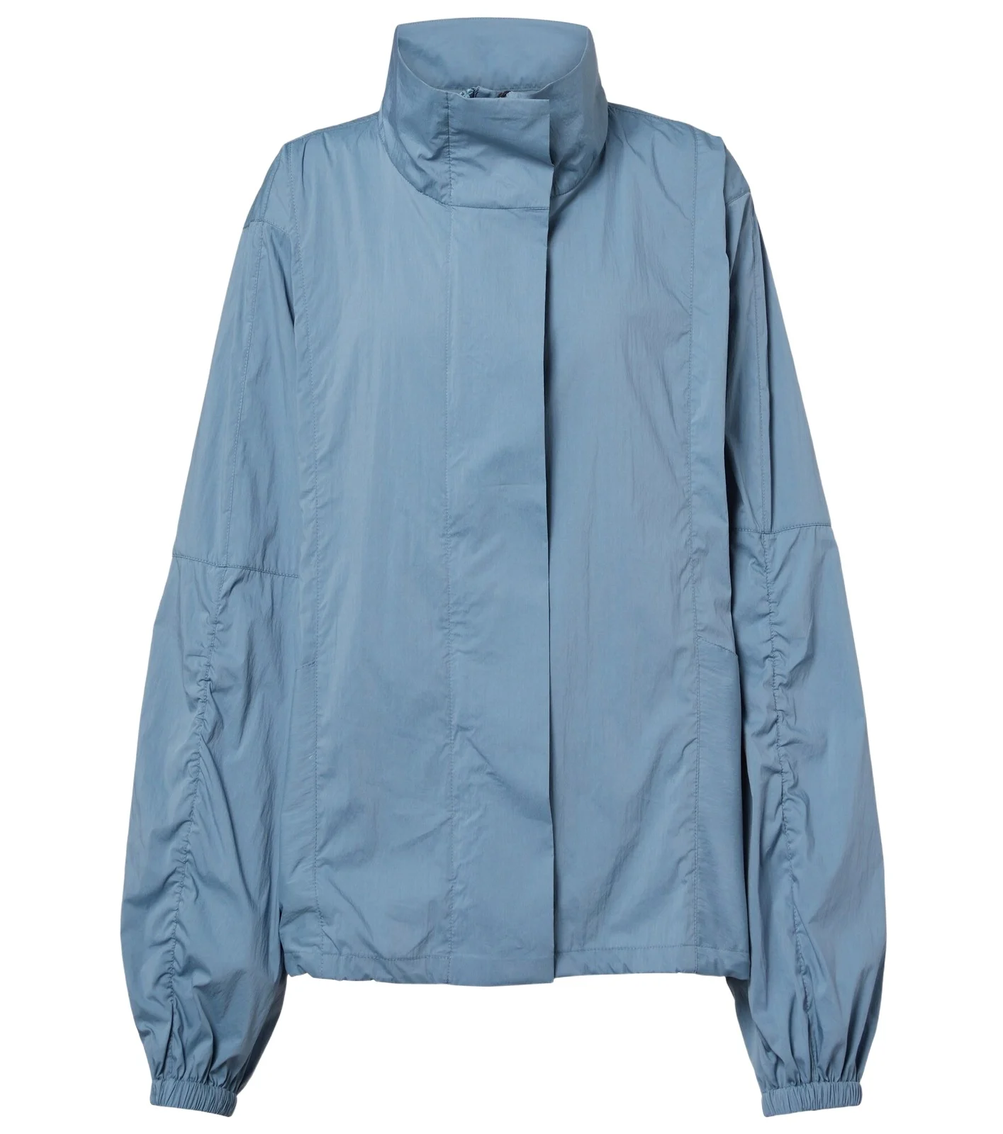 Shell cotton-blend jacket