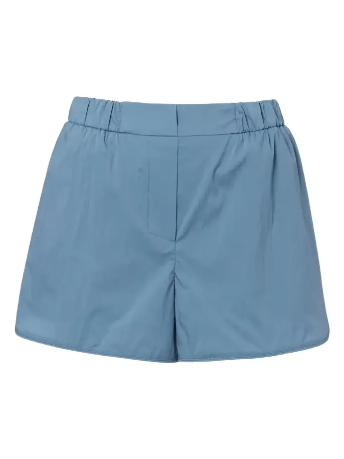NORBA Shell cotton-blend shorts
