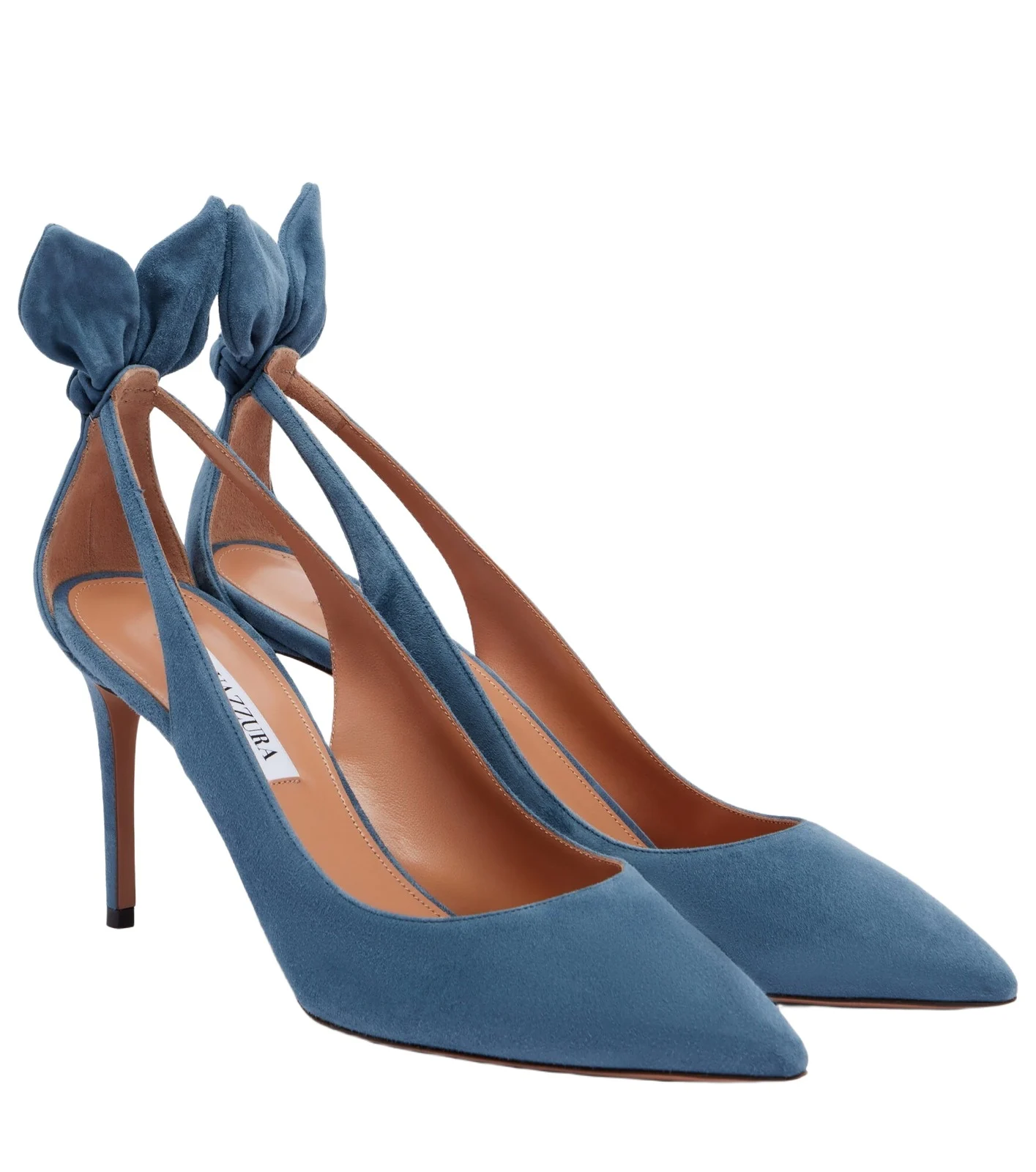Bow Tie suede pumps Bow Tie suede pumps
