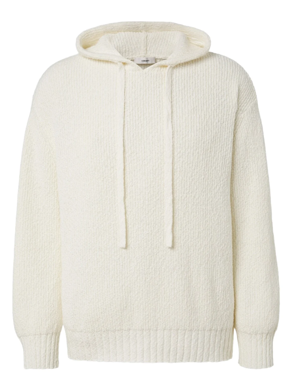 Knitted cotton hoodie Knitted cotton hoodie
