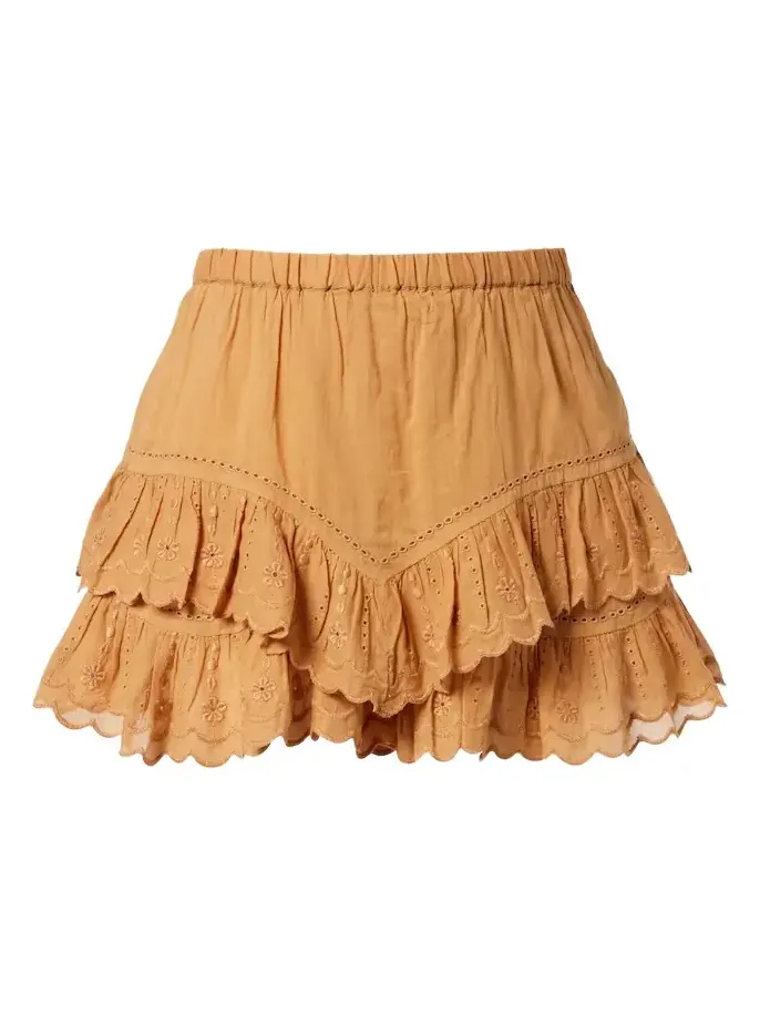 Jocadia broderie anglaise cotton shorts Jocadia broderie anglaise cotton shorts
