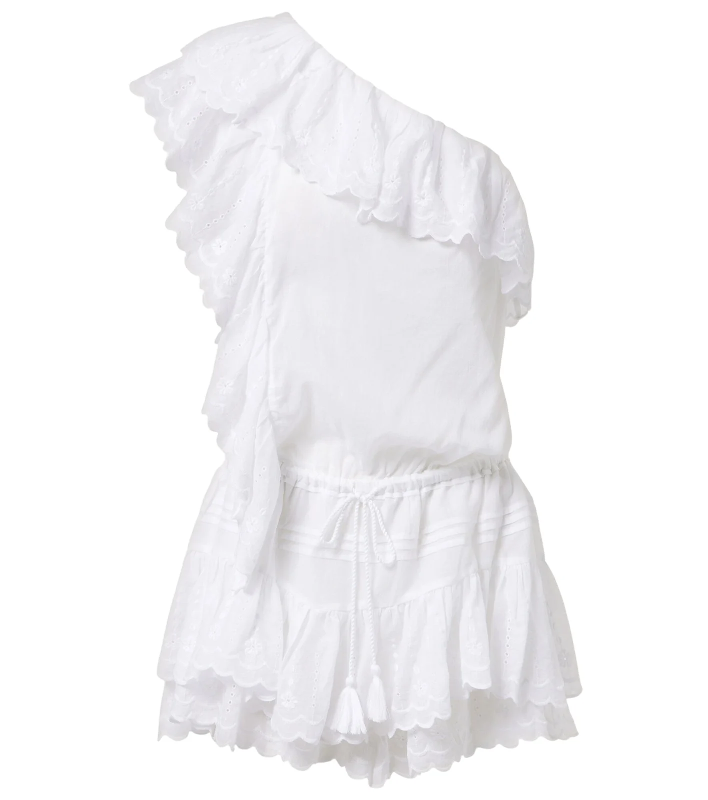 Lalia embroidered ruffled minidress Lalia embroidered ruffled minidress