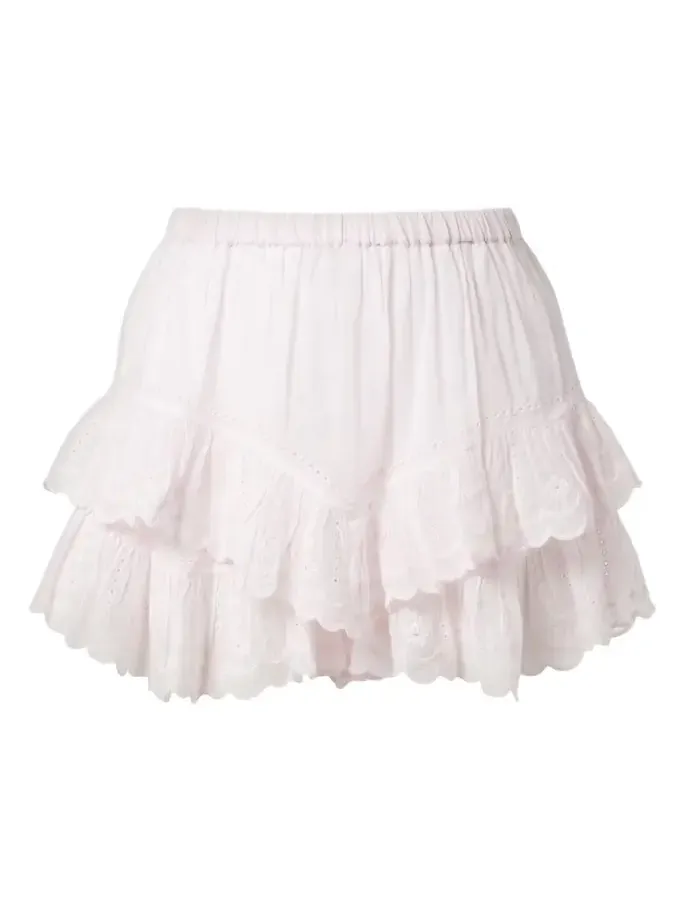 Jocadia broderie anglaise cotton shorts
