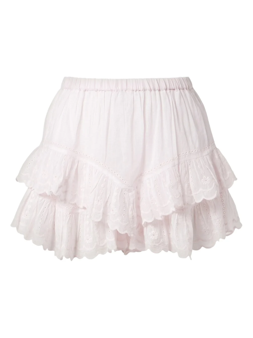 Jocadia broderie anglaise cotton shorts Jocadia broderie anglaise cotton shorts
