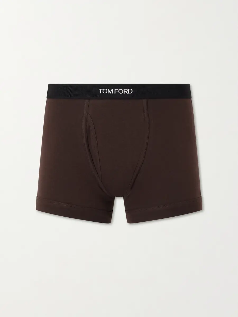 Tom Ford Stretch Cotton-Blend Jersey Boxer Briefs - Men | Thumbnail 2 Tom Ford Stretch Cotton-Blend Jersey Boxer Briefs - Men | Thumbnail 2
