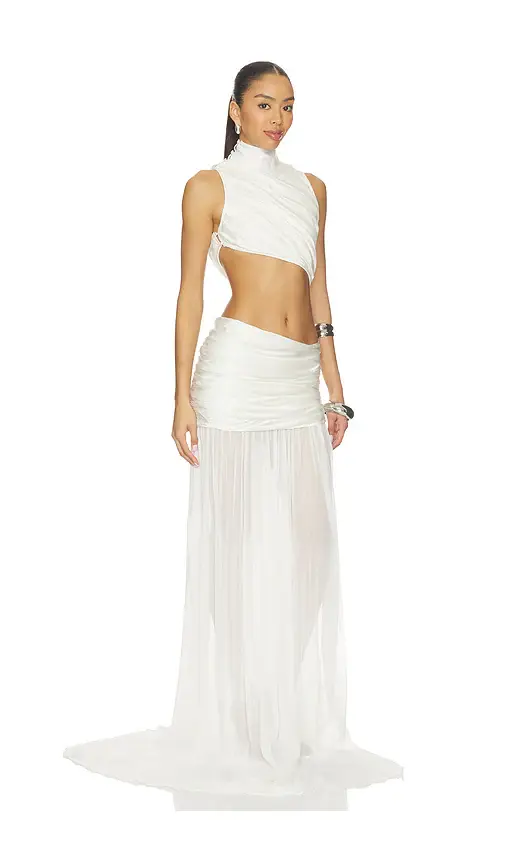 AMOR MIA Jelena Draped Gown | Thumbnail 2