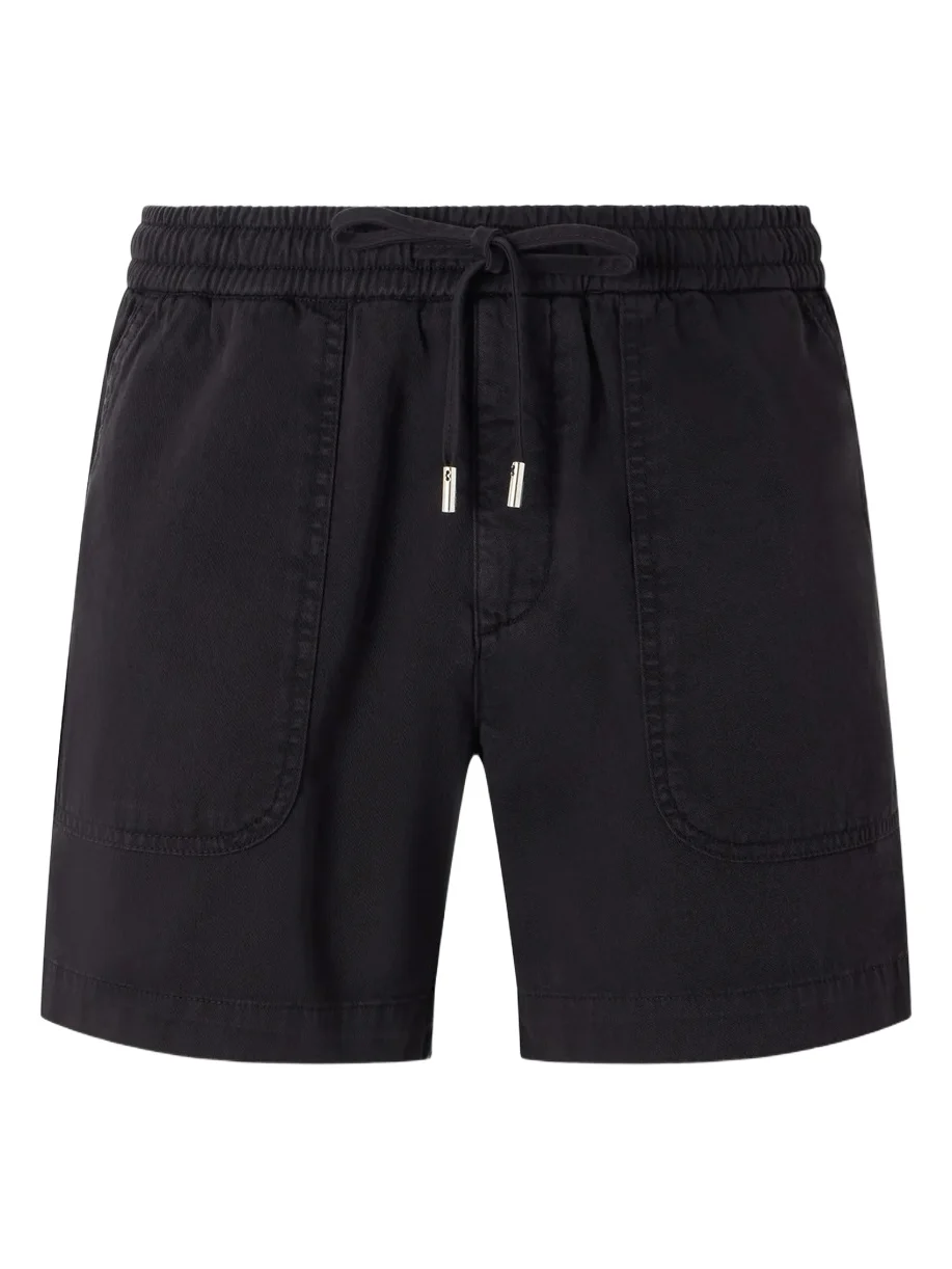 Straight-Leg Cotton Drawstring Shorts - Men