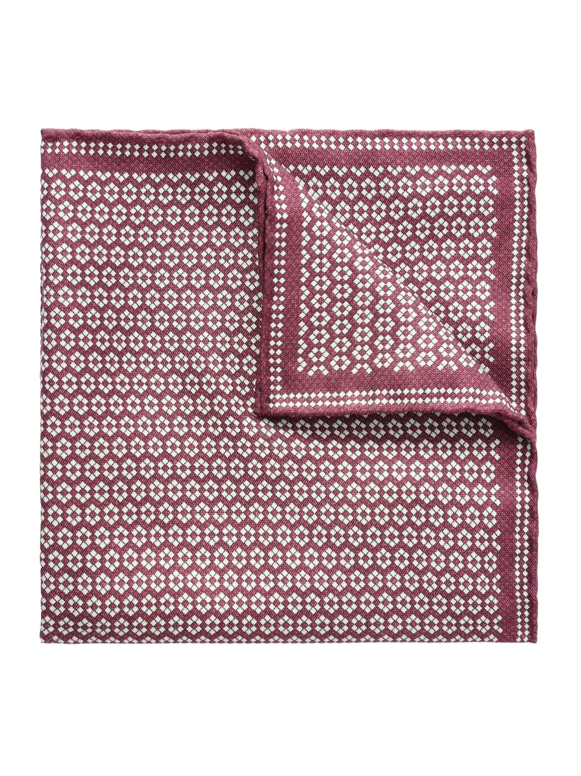 Brunello Cucinelli Printed Silk Pocket Square - Men