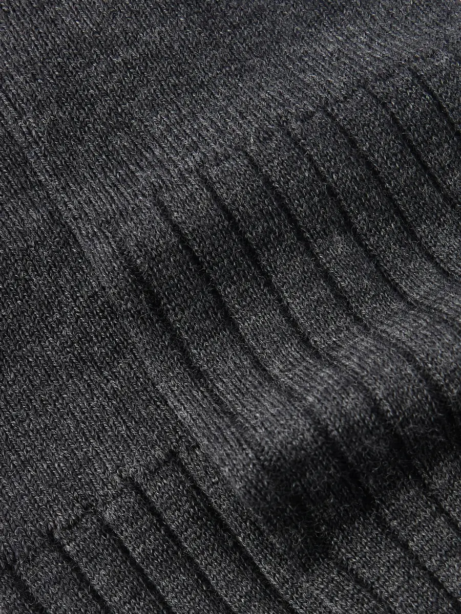 Brunello Cucinelli Ribbed Wool and Cashmere-Blend Socks - Men | Thumbnail 2 Brunello Cucinelli Ribbed Wool and Cashmere-Blend Socks - Men | Thumbnail 2