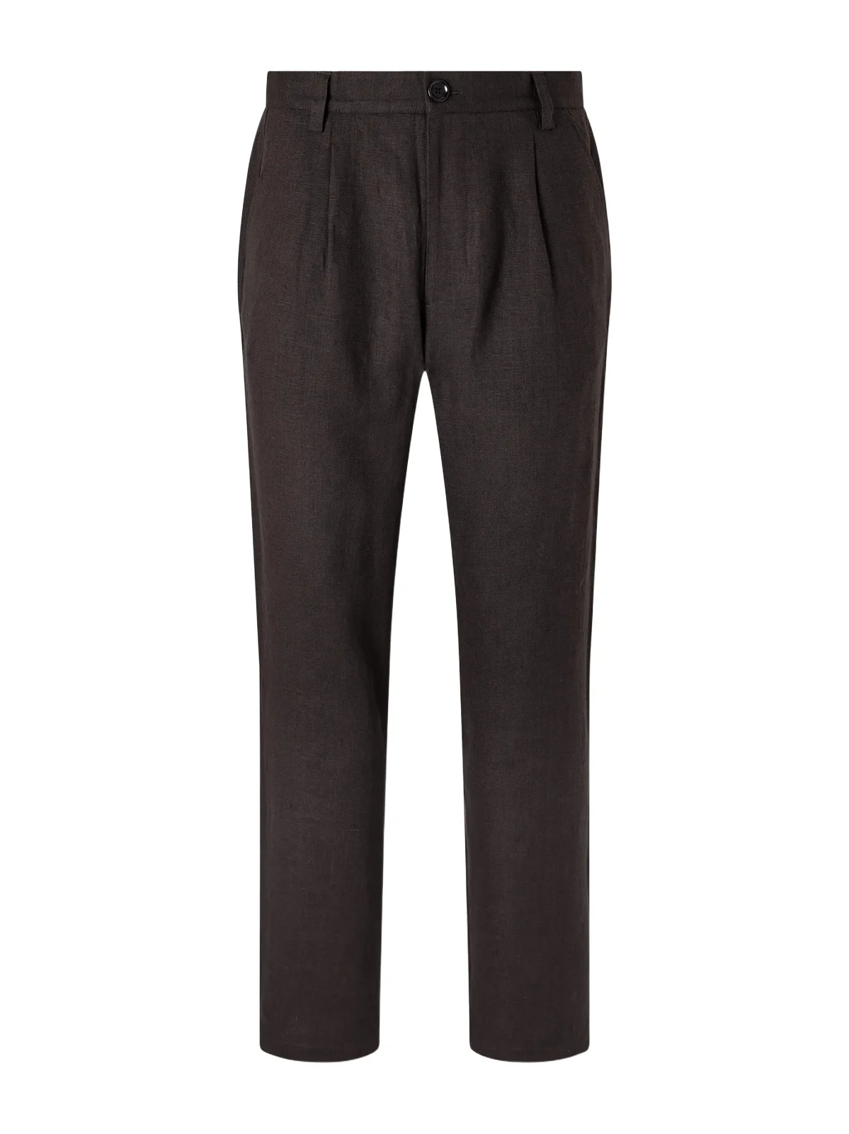 Coney Straight-Leg Pleated Linen Suit Trousers - Men Coney Straight-Leg Pleated Linen Suit Trousers - Men