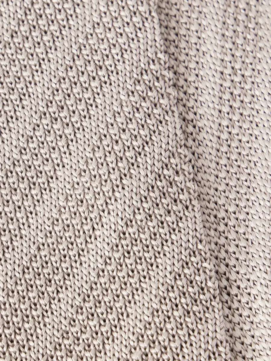 Brunello Cucinelli 8cm Striped Knitted Silk Tie - Men | Thumbnail 4 Brunello Cucinelli 8cm Striped Knitted Silk Tie - Men | Thumbnail 4