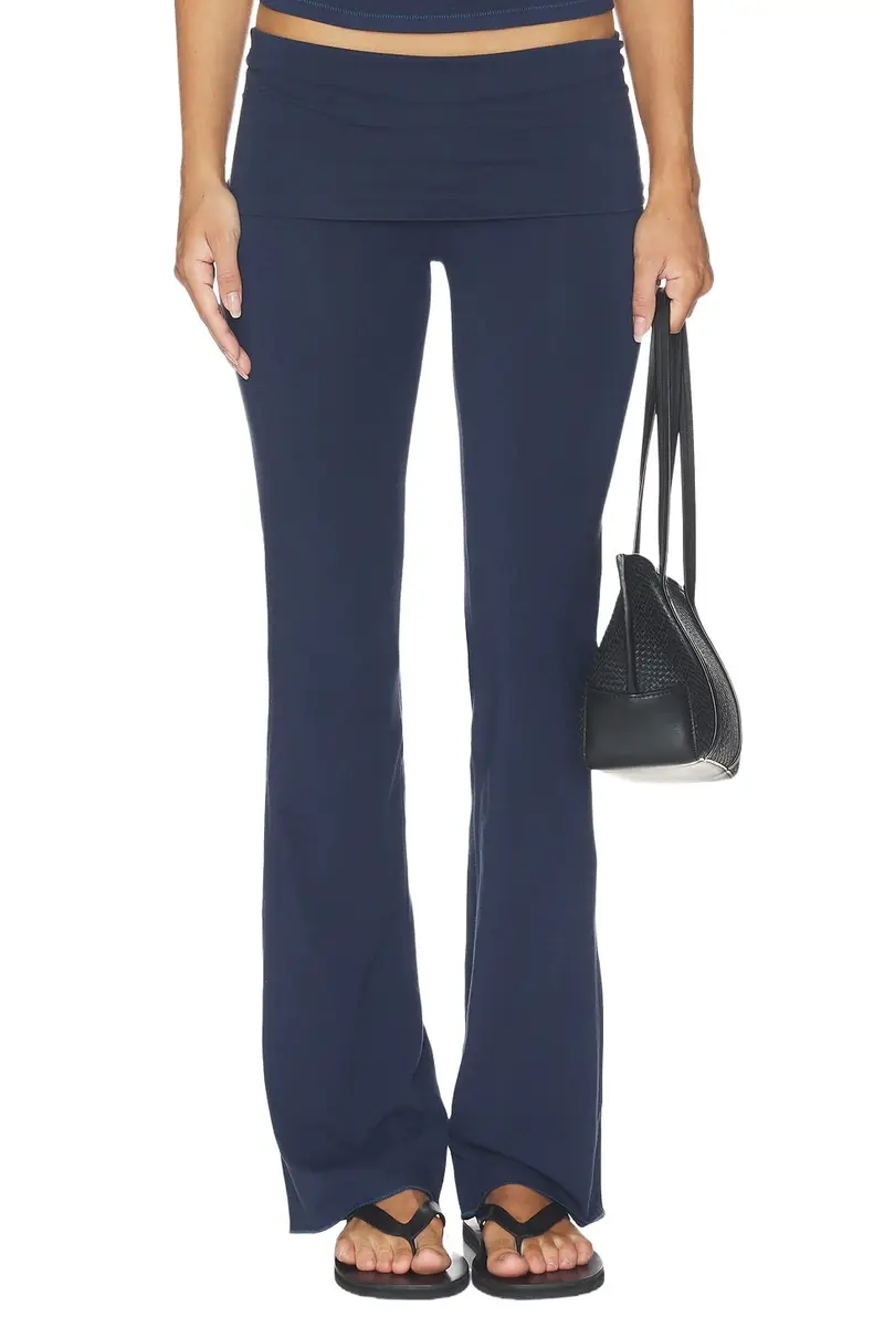 Cotton Jersey Foldover Pant Cotton Jersey Foldover Pant