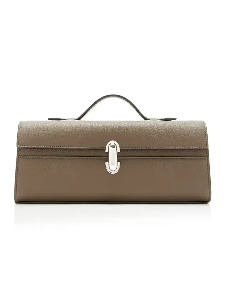 The Slim Symmetry Leather Pochette The Slim Symmetry Leather Pochette