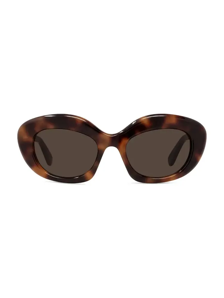 Curvy Cat-Eye Acetate Sunglasses Curvy Cat-Eye Acetate Sunglasses